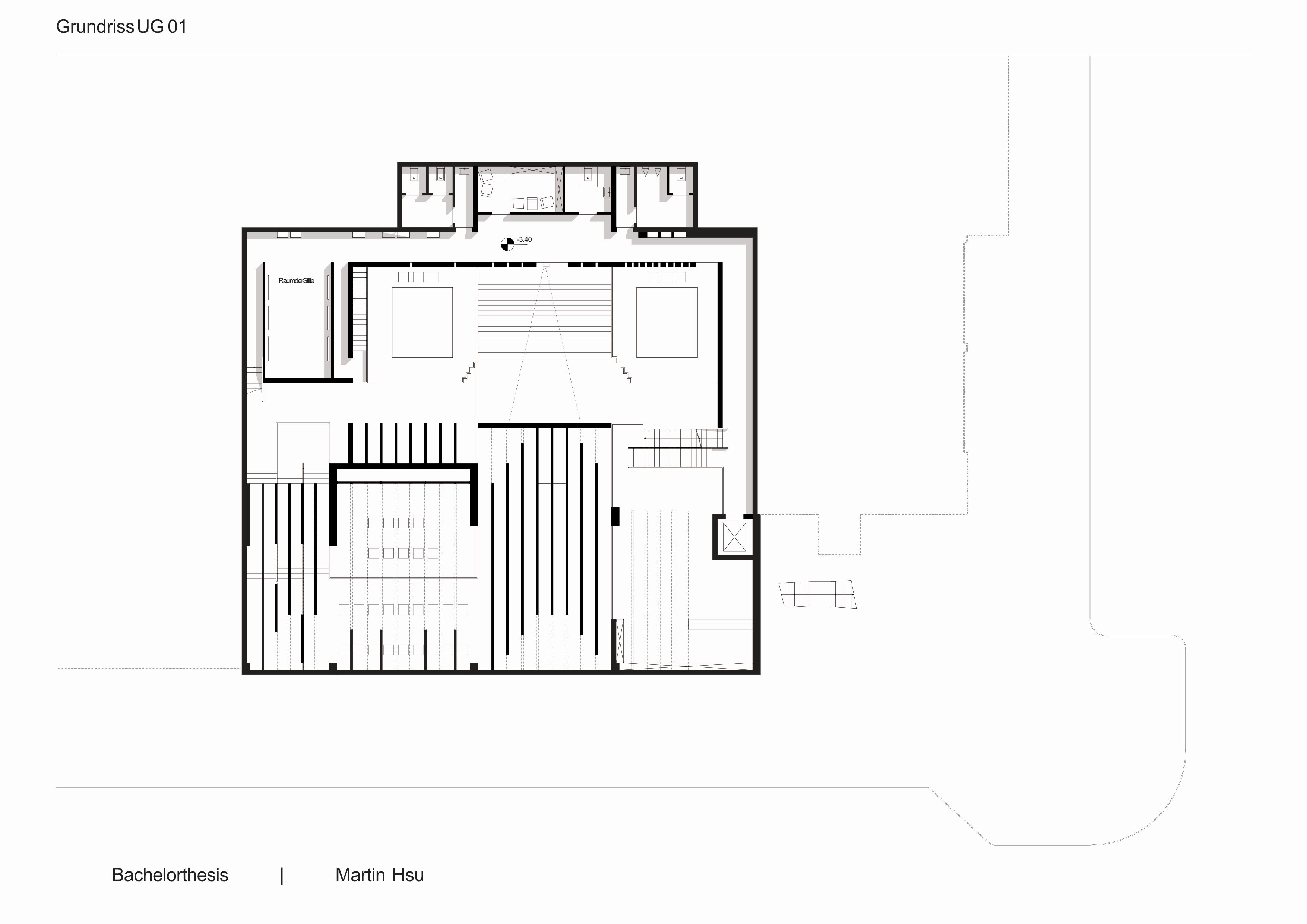 Grundriss UG 01